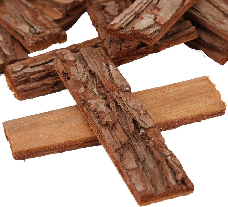 BYHER 4" Craft Sticks, 45Pcs Wooden Sticks for Crafts, Natural Wood Log Twigs for DIY Photo Props, School Projects, Card Making (Rustic) - Image 4